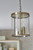 Selbourne 3 Light Antique Brass Lantern Ceiling Light