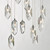 Crystal 12lt Cluster Pendant Polished Chrome & Crystal