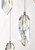 Crystal 12lt Cluster Pendant Polished Chrome & Crystal