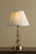Selby Antique Brass & Glass Ball Table Lamp Base Large
