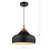 Gaucho 1 Light Single Pendant Black And Copper