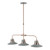 Liden 3 Light Bar Pendant Graphite Copper