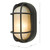 Salcombe Small Outdoor Wall Light Matt Black IP44