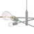 Alana 6 Light Armed Fitting Matt Grey