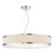 Alvaro 6 Light Single Pendant Polished Chrome Ivory