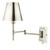 Kensington 1 Light Swing Arm Wall Light Polished Nickel