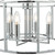 Myka 4 Light Pendant Polished Chrome