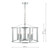 Myka 4 Light Pendant Polished Chrome