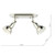 Nathaniel 2 Light Plate Spotlight Polished Nickel