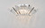 Nimbus 5 Light Flush Polished Chrome Crystal