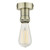 SFB4875 1 Light Suspension Antique Brass