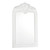 Laura Ashley Alana Rectangle Mirror Distressed Ivory 120 x 71cm