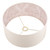 Laura Ashley Hazelton Drum Shade Silver/Pink 45cm/18 inch