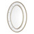 Laura Ashley Nolton Oval Mirror Distressed Glass 90 x 60cm
