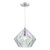 Gaia 1Lt Pendant Polished Chrome & Glass