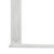 Laura Ashley Rossett Rectangle Mirror White 120 x 90cm