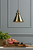 Laura Ashley Rufus Pendant Antique Brass