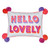 Hello Lovely Pinks Cushion by Bombay Duck