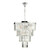 Angel 8 Light Pendant Polished Chrome Crystal