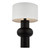 Arran Table Lamp Black With Shade