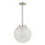 Avari Pendant Satin Nickel Frosted Glass