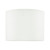 Boris White Cotton Drum Shade 20cm