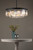 Celeus 8 Light Chandelier Anthracite & Crystal