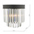 Celeus 2 Light Wall Light Anthracite & Crystal