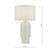 Dolce Table Lamp White Ceramic With Shade