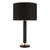 Emani Table Lamp Black Aged Gold Base Only