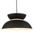 Larina Pendant Matt Black White Larina Pendant Matt Black White