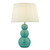 Mia Table Lamp Blue Ceramic With Shade