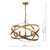 Nitya 5 Light Pendant Mottled Copper