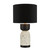 Roja Table Lamp Terrazzo & Black With Shade