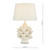 Zala Table Lamp Cream Ceramic With Shade