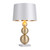 Athena Table Lamp In Butter Brass With A Marble Base Base Only