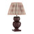 Botany Table Lamp In Aubergine Base Only