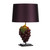 Dionysus Table Lamp In Magenta And Juniper Green Base Only
