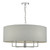 Jamelia 5lt Pendant Polished Chrome & Grey