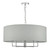 Jamelia 5lt Pendant Polished Chrome & Grey