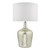 Lolek Table Lamp Silver Glass With Shade