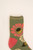 Vintage Flora Ankle Socks - Sage by Powder Designs