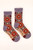 Men's Floral Mosaic Socks by Powder Designs