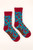 Men's Hot Chillies Socks - Teal by Powder Designs