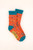Men's Ride On Socks - Tangerine by Powder Designs