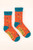 Men's Ride On Socks - Tangerine by Powder Designs