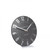 Mulberry 6" Mantel Graphite Silver Clock by Thomas Kent