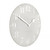 Arabic 20" Dove Grey Clock by Thomas Kent