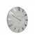 Mulberry 12" Silver Cloud Clock by Thomas Kent