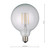 6W ES LED Large Globe Clear Warm White